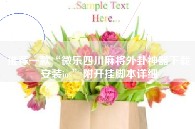 推荐一款“微乐四川麻将外卦神器下载安装ios”附开挂脚本详细