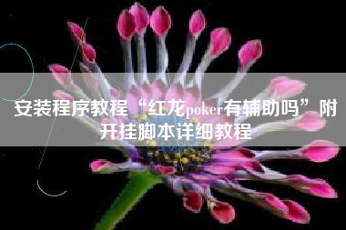 安装程序教程“红龙poker有辅助吗”附开挂脚本详细教程