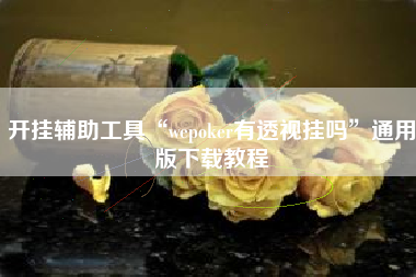 开挂辅助工具“wepoker有透视挂吗”通用版下载教程