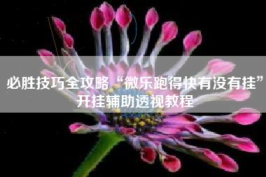 必胜技巧全攻略“微乐跑得快有没有挂”开挂辅助透视教程