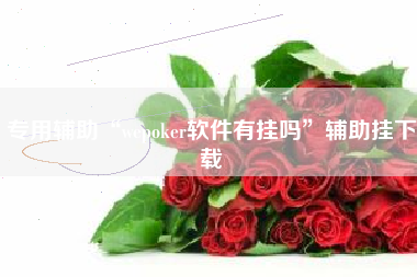 专用辅助“wepoker软件有挂吗”辅助挂下载
