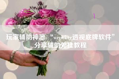 玩家辅助神器:“wepoker透视底牌软件”分享辅助外挂教程