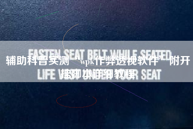 辅助科普实测“wpk作弊透视软件	”附开挂脚本详细教程